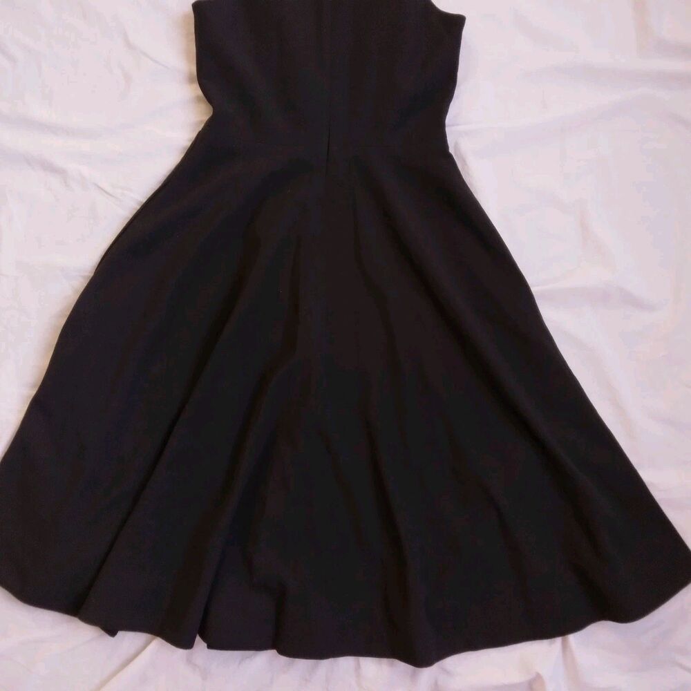 Dress The Population Catalina Fit & Flare Cocktail Dress Black Capsule Piece S - Picture 12 of 14